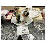 Crystal bowls-baking dish- pilgrams set 8pcs