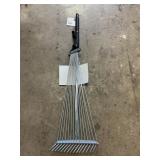 Adjustable rake