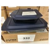 Pyrex 4pc Bakeware set