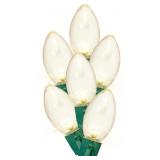 50ct CT C9 Filament LED lights warm white