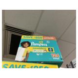 Pampers 124 diapers size 6