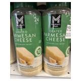 Grated parmesan cheese 2-24oz