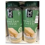 Grated parmesan cheese 2-24oz