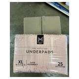 XL underpads 4-25ct