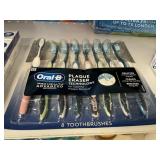 Oral-B 8 toothbrushes