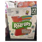 Fruit roll ups 72 rolls