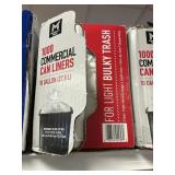 1000 Commercial can liners 10 gal