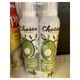 Chosen avocado oil spray 2 cans