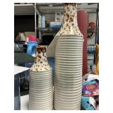 2- Matching vases