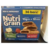 Nutri Grain 36 bars