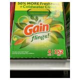 Gain flings 152 pacs