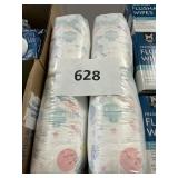 Pampers size 4 -2 packs unkown amount