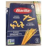 Barilla 6 boxes variety pasta