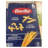Barilla 6 boxes variety pasta