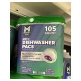 Dishwasher pacs 105 ct
