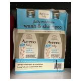 Aveeno baby wash 2-18 fl oz