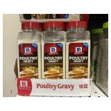 Poultry gravy 3-18oz
