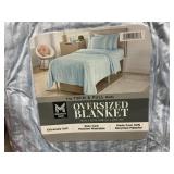 T/F Oversized blanket 78inx92in