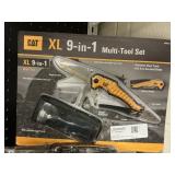 CAT XL 9  in  1 multi tool set