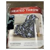 Oversized heated throw