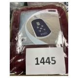 Shavel electric blanket -USED ? unknown size