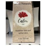 White Naturals castor oil 4 oz