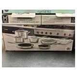 Hybrid clad ceramic cookware set 10pcs