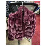 Edited faux fur jacket 1x