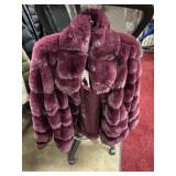 Edited faux fur jacket XL