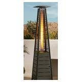 Pyramid patio heater grey
