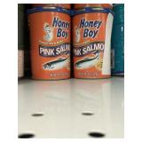 Honey Boy pink salmon 4-14.75oz cans
