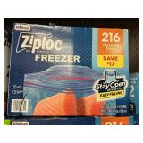 Ziploc freezer 216 quart bags