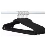 50-pk HD hangers black