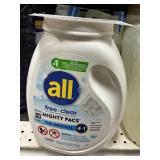 All free & clear mighty pacs 120 ct