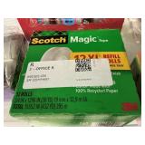 Scotch magic tape 12 rolls