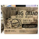 Energizer AA 48 ct batteries