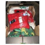 Misc box lot x-mas clothing Pjs