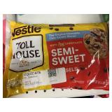 Nestle toll house semi sweet morsels 72oz