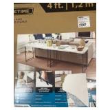 Lifetime 4 ft fold in half table - white