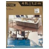 Lifetime 4 ft fold in half table - white