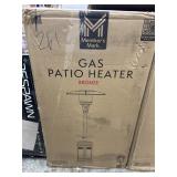 Gas patio heater bronze