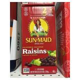Sun-Maid raisins 2 bags
