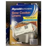 Reynolds slow cooker liners 24 ct  reg size