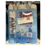 Lysol spray 3 cans