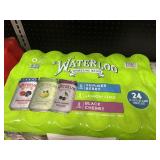 Waterloo sparkling water 24-12 fl oz cans