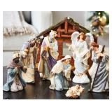 Nativity set caucasian
