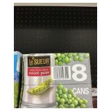 Le Sueur sweet peas 8 cans