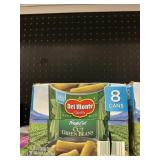 Del Monte cut green beans 8 cans