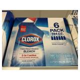 Clorox toilet bowl cleaner 6 pack