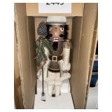 32in Wooden nutcracker